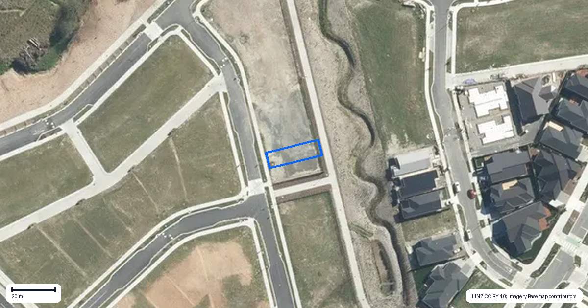 Property context map for 22 Hicks Road, Wainui