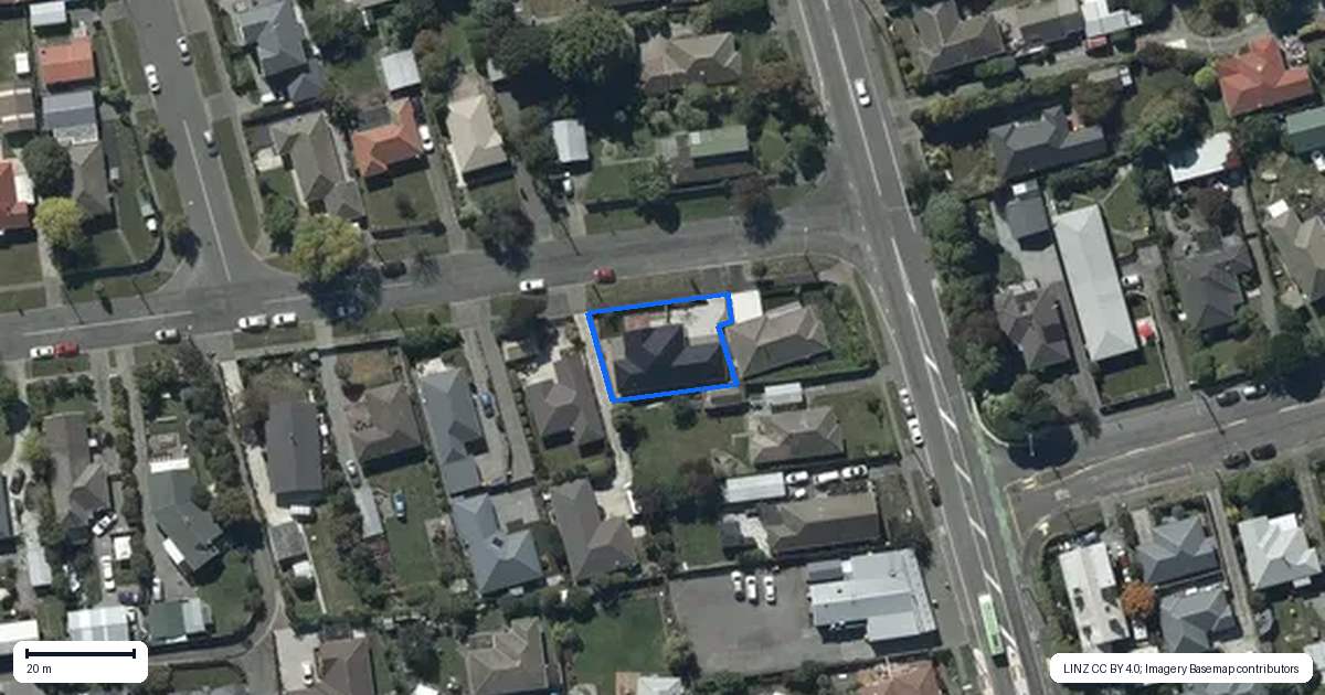 Property context map for 1A Leistrella Road, Hoon Hay, Christchurch