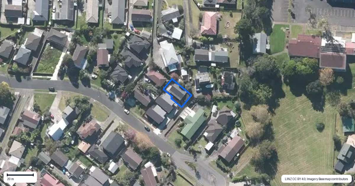 Property context map for 16C Cairngorm Place, Highland Park, Auckland