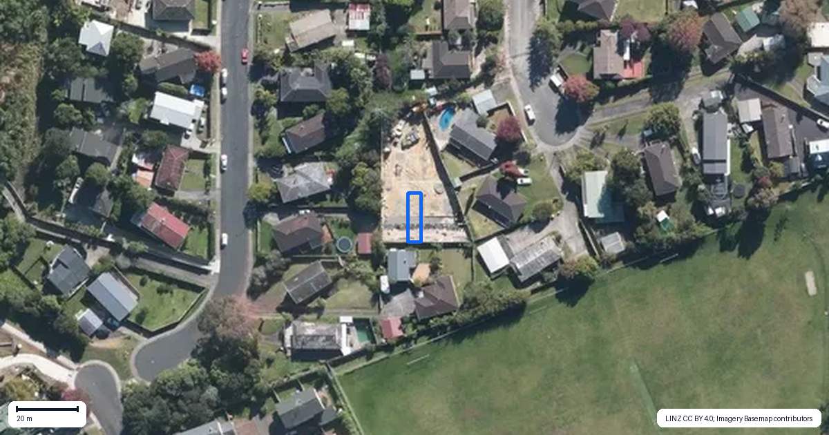 Property context map for 6/13 Fairdale Place, Birkdale, Auckland