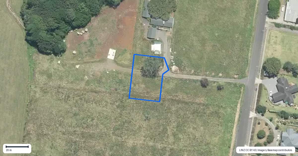 Property context map for 5 Kotuku Way, Pukekohe