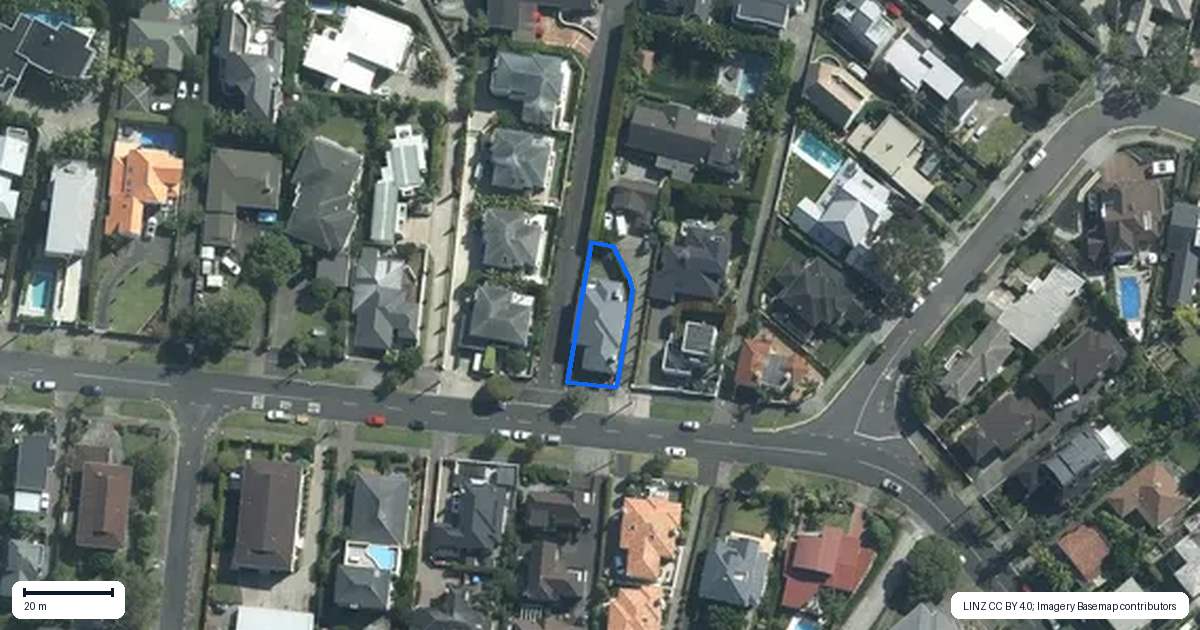Property context map for 42A Rawhitiroa Road, Kohimarama, Auckland