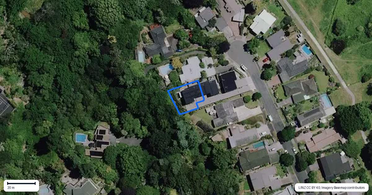 Property context map for 3/13 McInnes Place, Queenwood, Hamilton
