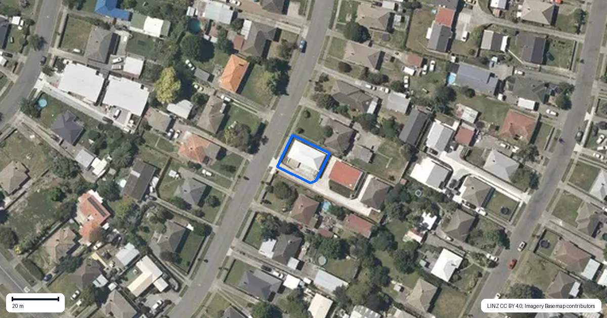 Property context map for 28A Ward Crescent, Marewa, Napier