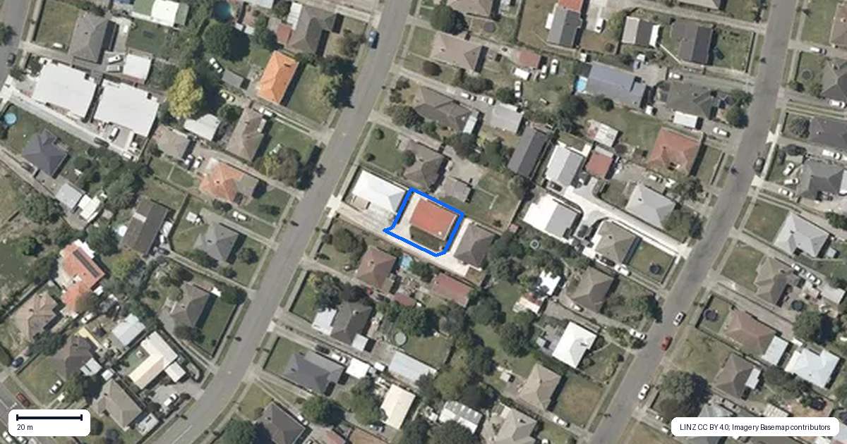 Property context map for 28B Ward Crescent, Marewa, Napier