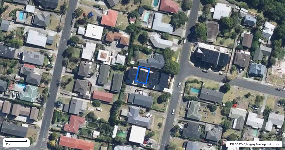 Property context map for 17C Glenside Avenue, Pakuranga, Auckland
