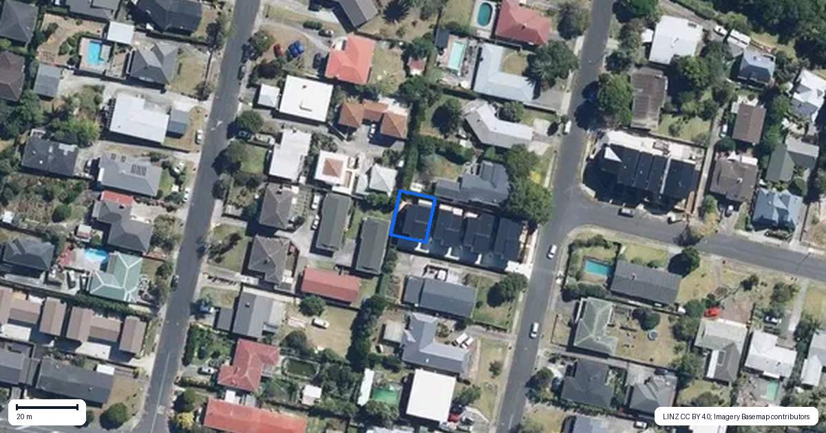 Property context map for 17D Glenside Avenue, Pakuranga, Auckland