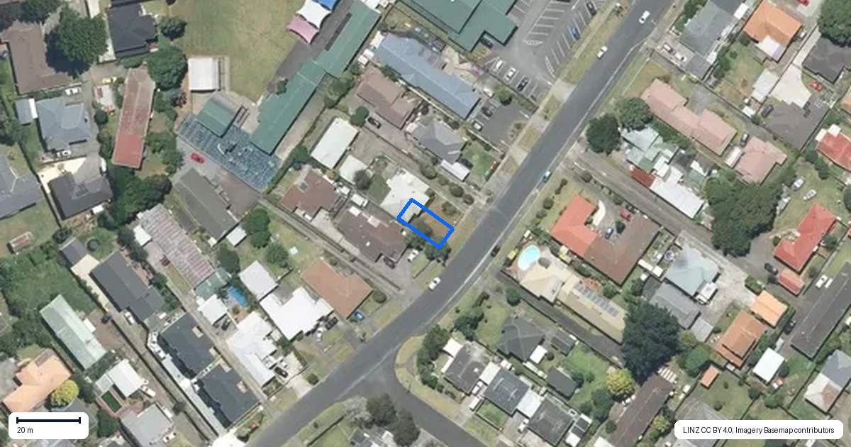 Property context map for 1/50 Fairview Road, Papatoetoe, Auckland