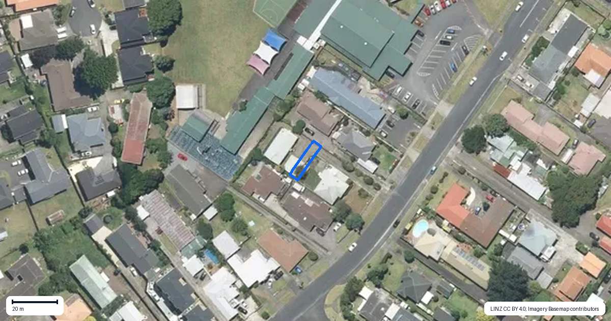 Property context map for 4/50 Fairview Road, Papatoetoe, Auckland