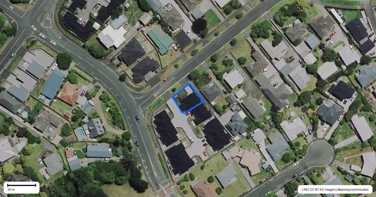 Property context map for 1/49 Hinton Avenue, Forest Lake, Hamilton