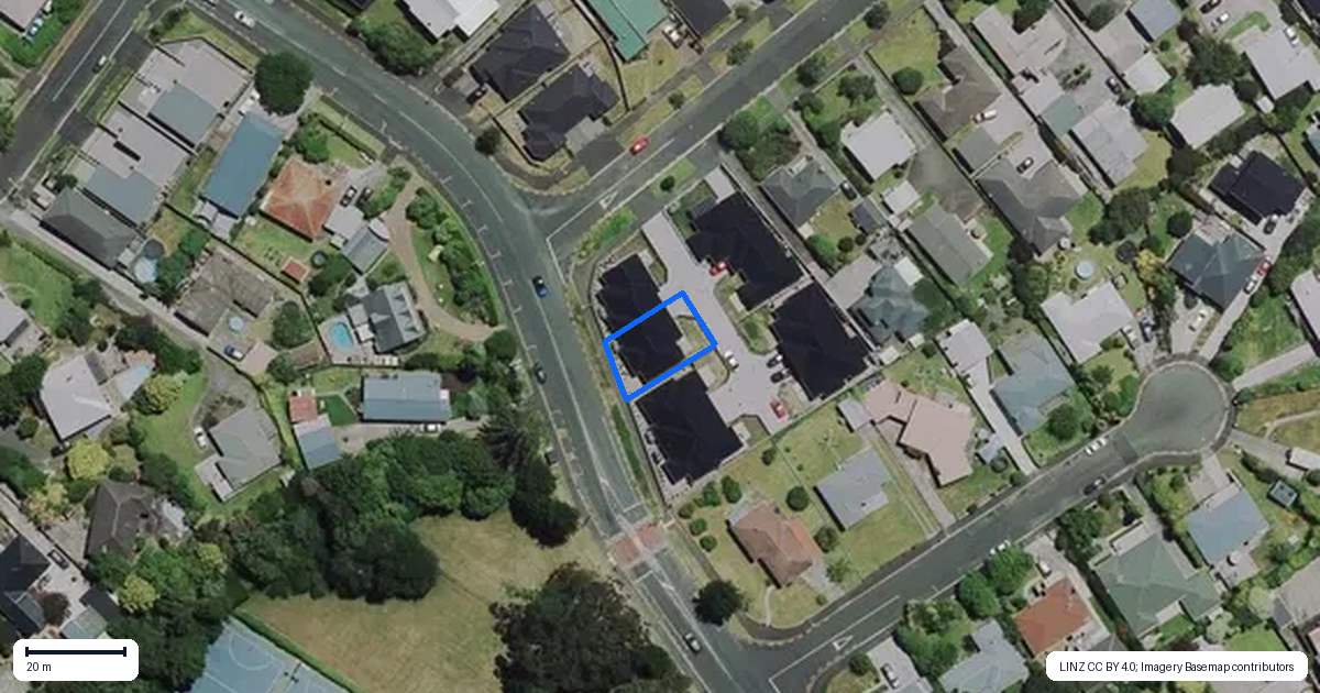Property context map for 7/49 Hinton Avenue, Forest Lake, Hamilton