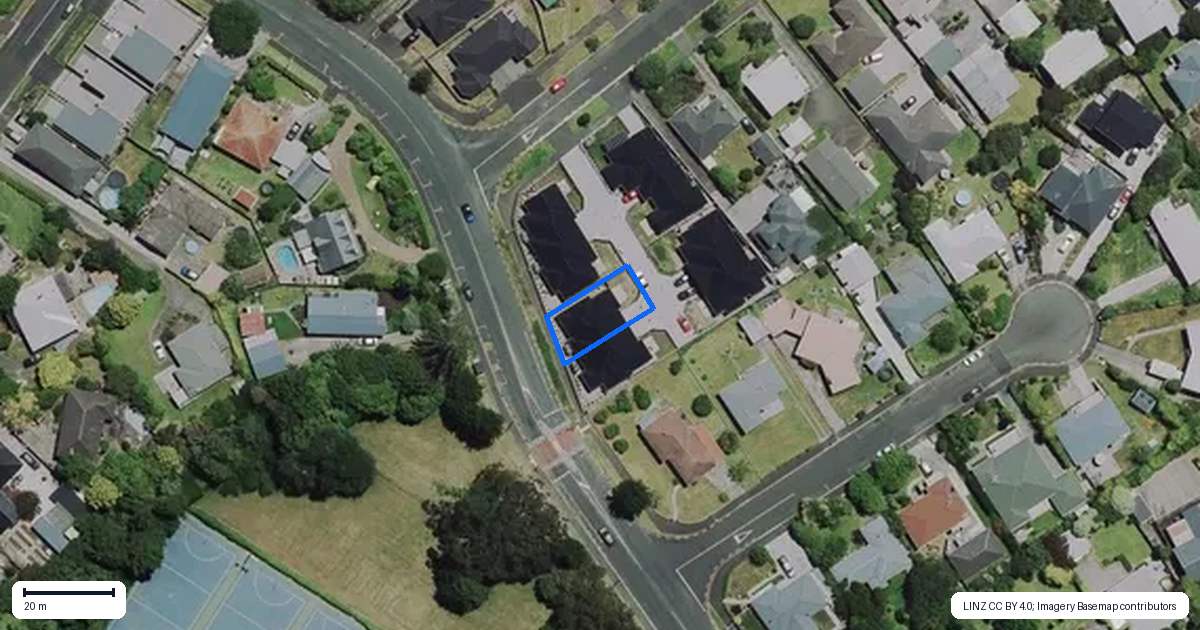 Property context map for 6/49 Hinton Avenue, Forest Lake, Hamilton