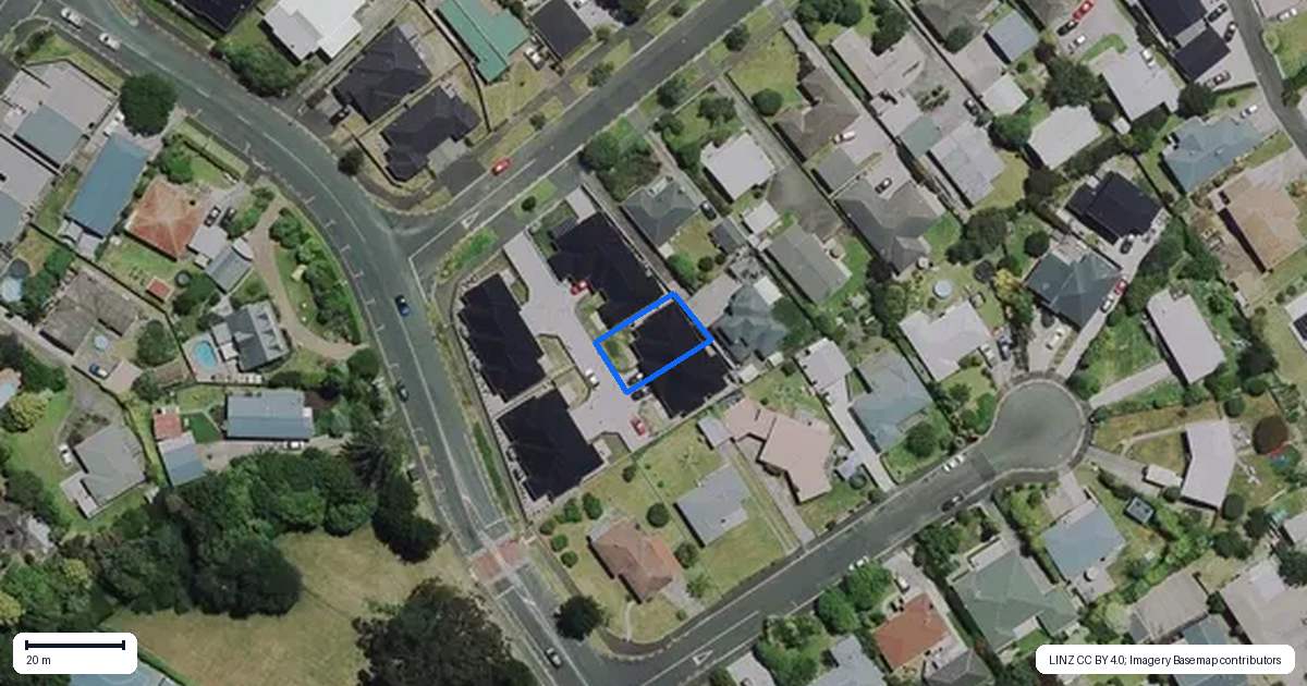 Property context map for 3/49 Hinton Avenue, Forest Lake, Hamilton