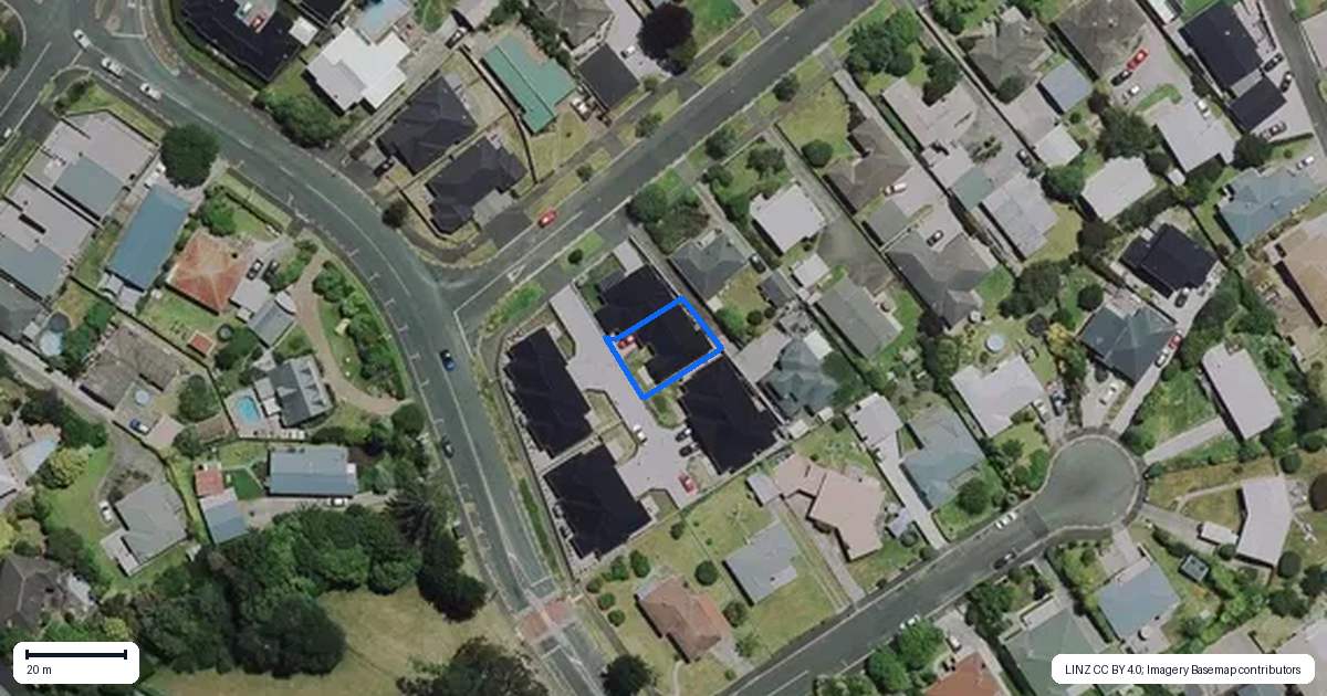 Property context map for 2/49 Hinton Avenue, Forest Lake, Hamilton