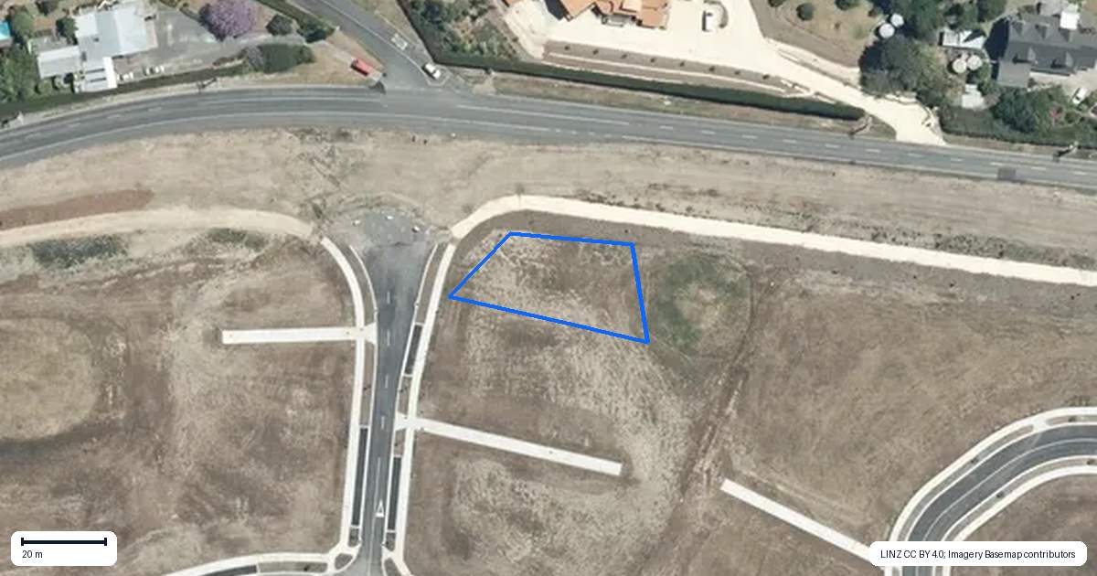 Property context map for 16 Priory Place, Poraiti, Napier