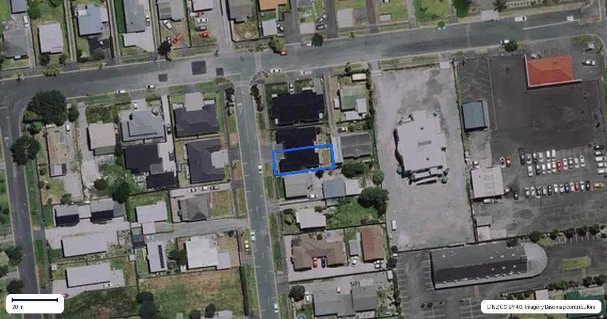 Property context map for 2/46 Smith Street, Frankton, Hamilton