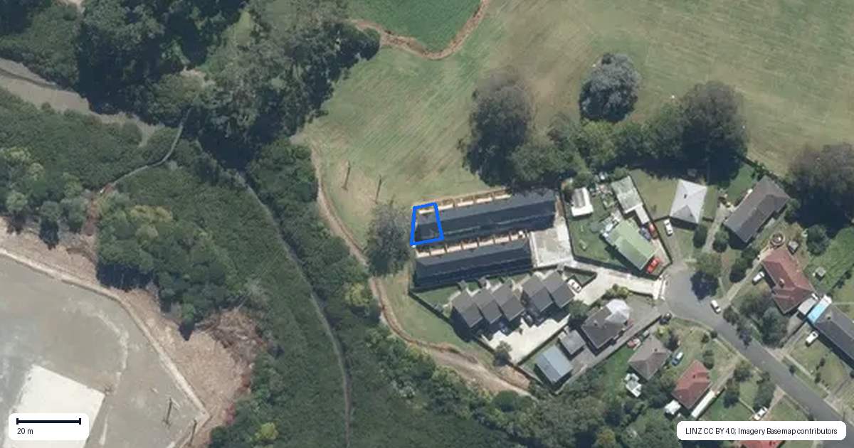 Property context map for 8/20 Bentley Road, Otara, Auckland