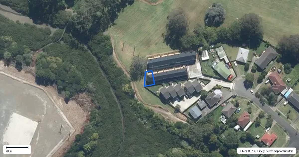 Property context map for 7/20 Bentley Road, Otara, Auckland