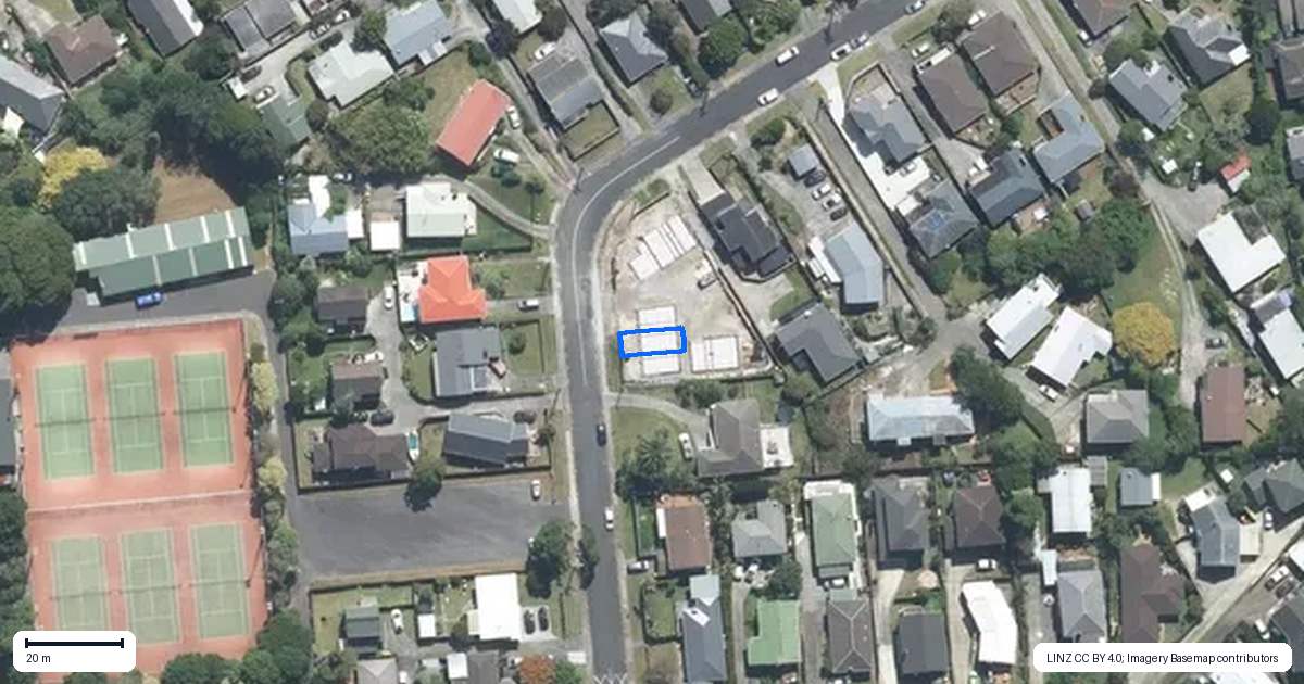 Property context map for 19A Elliott Avenue, Bayview, Auckland