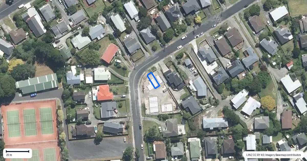 Property context map for 19E Elliott Avenue, Bayview, Auckland