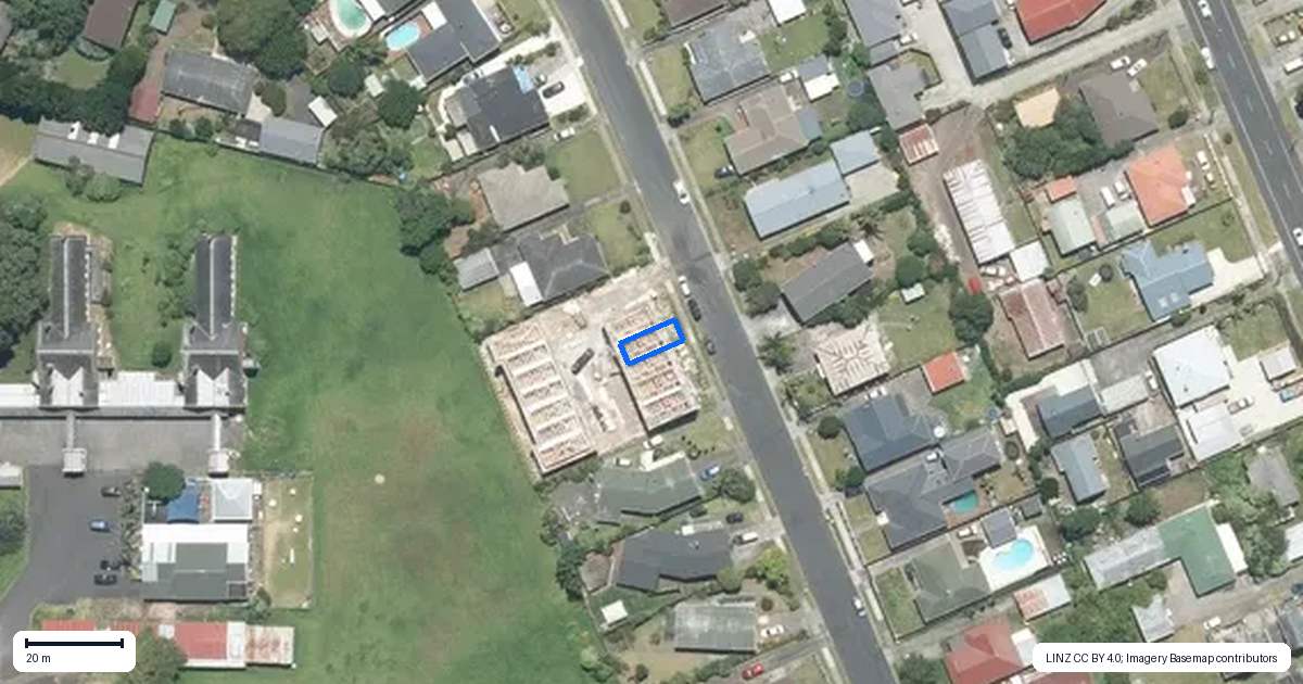 Property context map for 2/41 Ramsey Street, Papatoetoe, Auckland