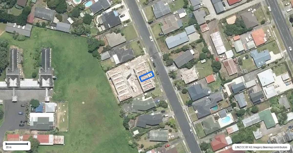 Property context map for 3/41 Ramsey Street, Papatoetoe, Auckland