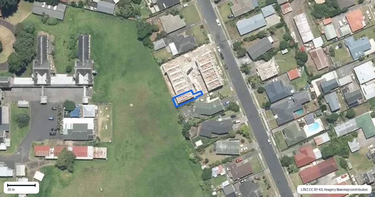 Property context map for 6/41 Ramsey Street, Papatoetoe, Auckland
