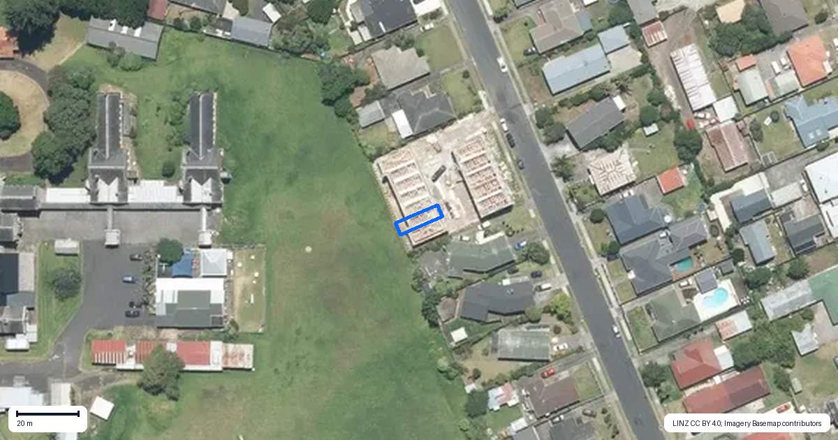 Property context map for 7/41 Ramsey Street, Papatoetoe, Auckland