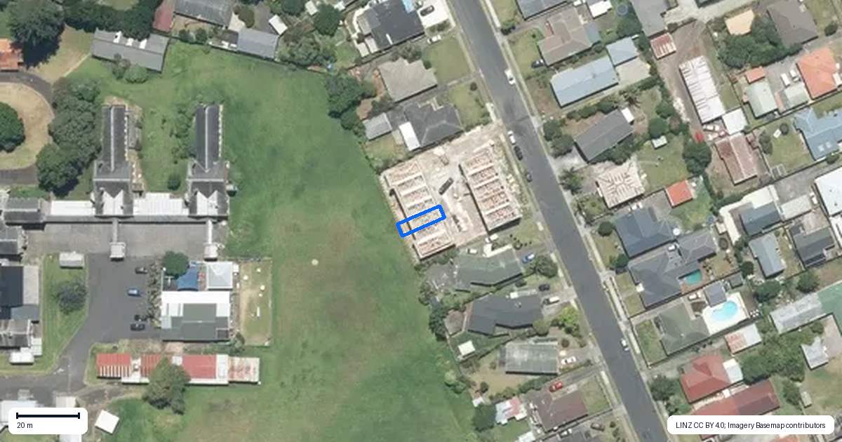 Property context map for 8/41 Ramsey Street, Papatoetoe, Auckland
