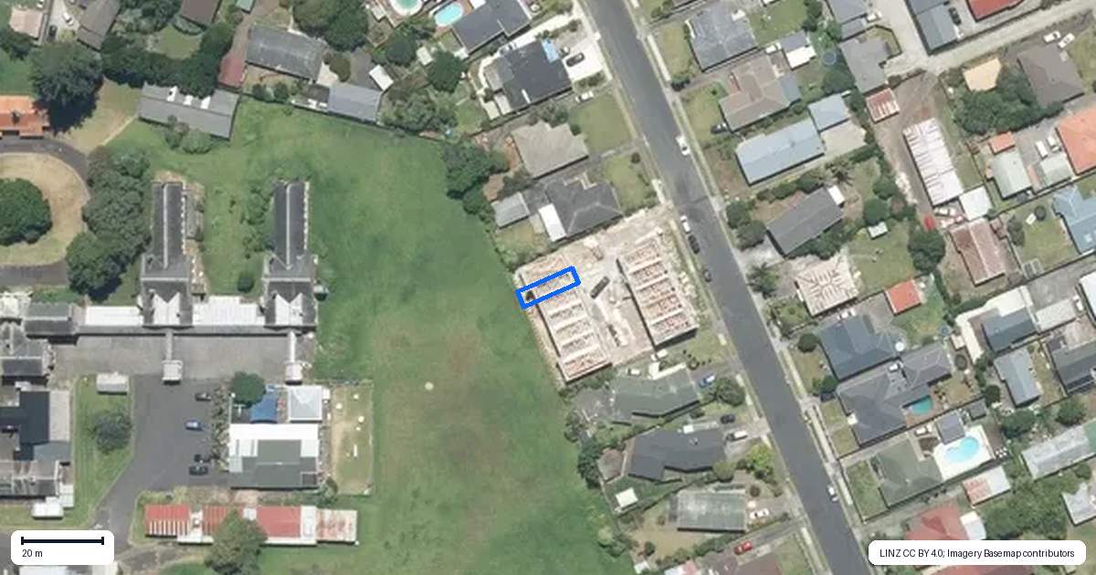 Property context map for 11/41 Ramsey Street, Papatoetoe, Auckland