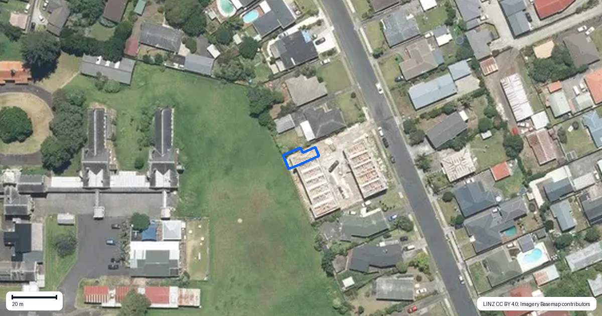 Property context map for 12/41 Ramsey Street, Papatoetoe, Auckland