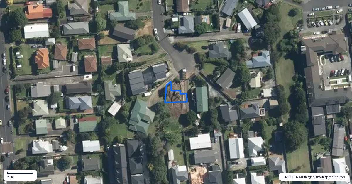 Property context map for 10A Keate Place, Mount Wellington, Auckland