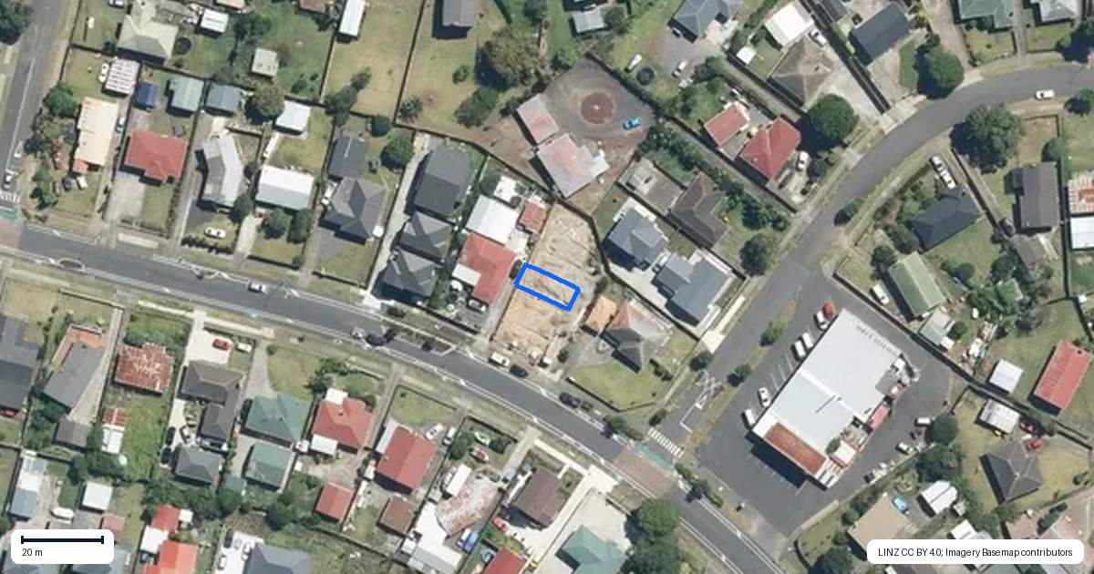 Property context map for 40C Friesian Drive, Mangere, Auckland