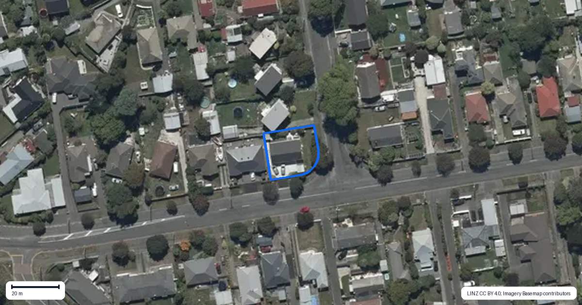 Property context map for 15 McBratneys Road, Dallington, Christchurch