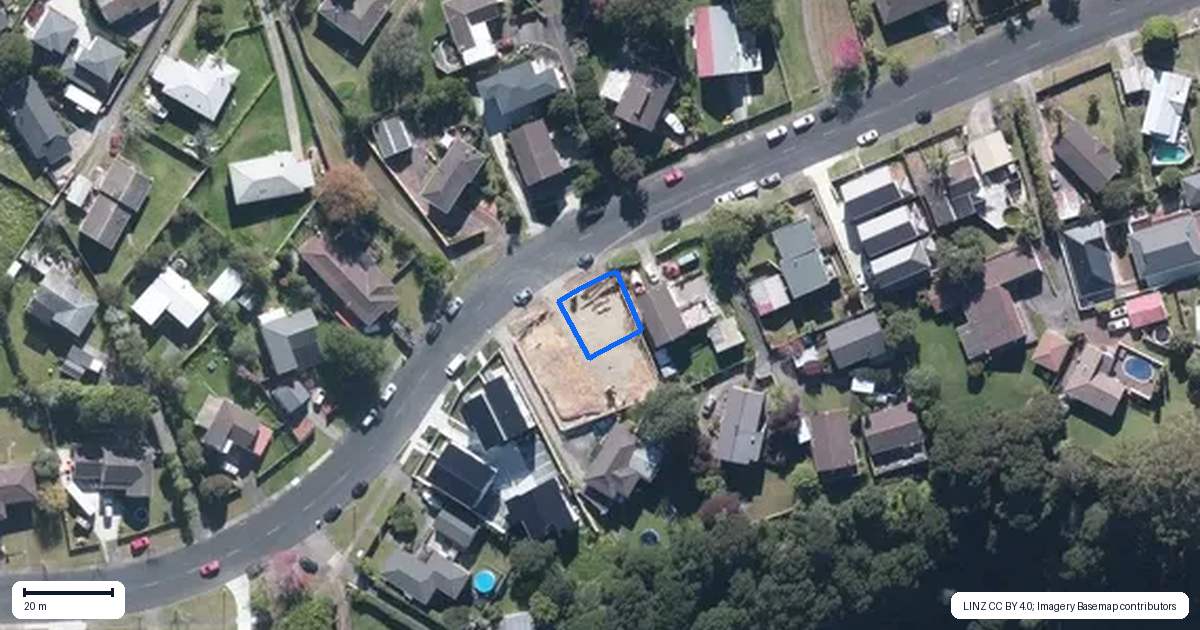 Property context map for 41C West Harbour Drive, West Harbour, Auckland