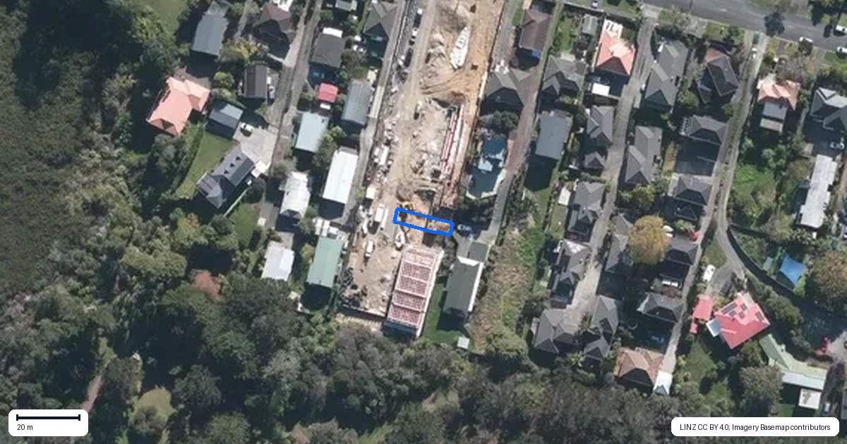 Property context map for 18/38 Fairlands Avenue, Waterview, Auckland