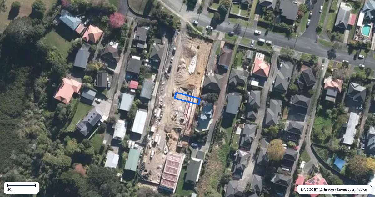 Property context map for 11/38 Fairlands Avenue, Waterview, Auckland