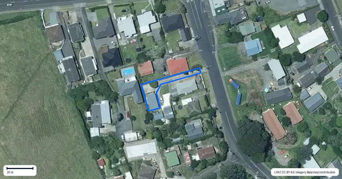 Property context map for 8A Blagdon Road, Blagdon, New Plymouth