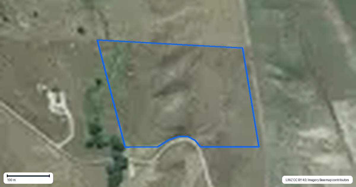 Property context map for 47 Shannon Road, Waikerikeri, Alexandra
