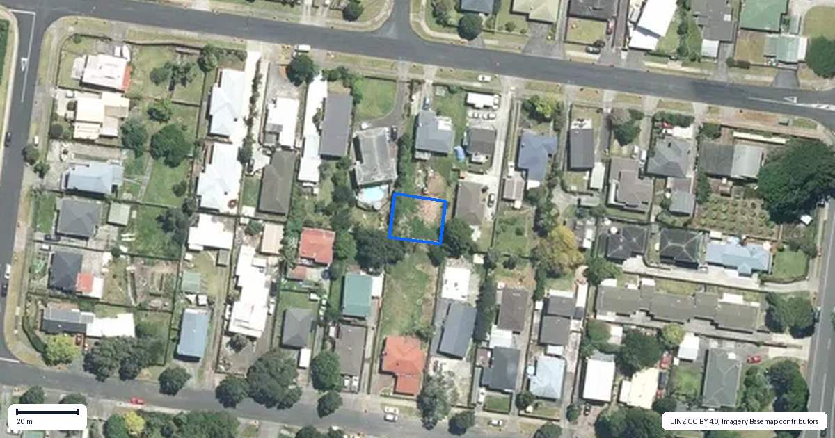 Property context map for 12B McLeod Road, Weymouth, Auckland