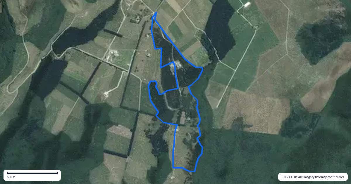 Property context map for 331 Kawakawa Road, Marotiri, Taupo