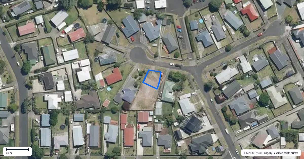 Property context map for 4A Congreve Place, Blockhouse Bay, Auckland
