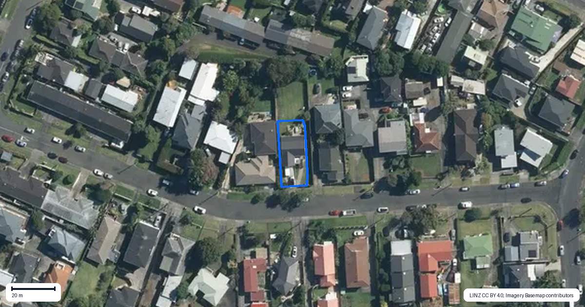 Property context map for 13 Rutland Road, Mount Wellington, Auckland
