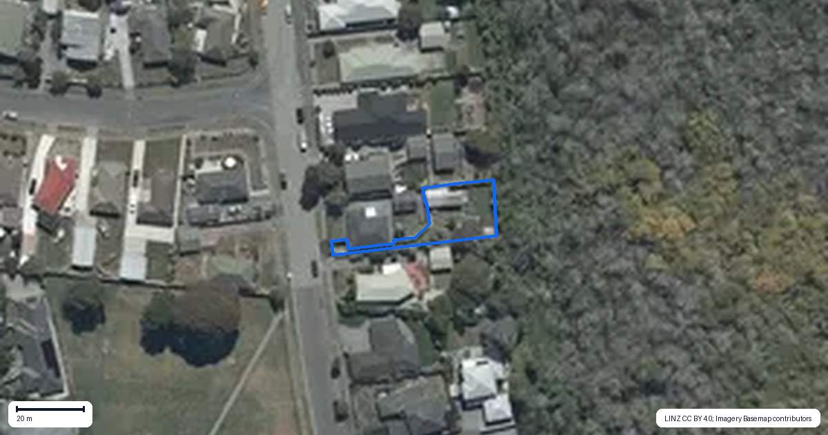 Property context map for 67A Chartwell Street, Burwood, Christchurch