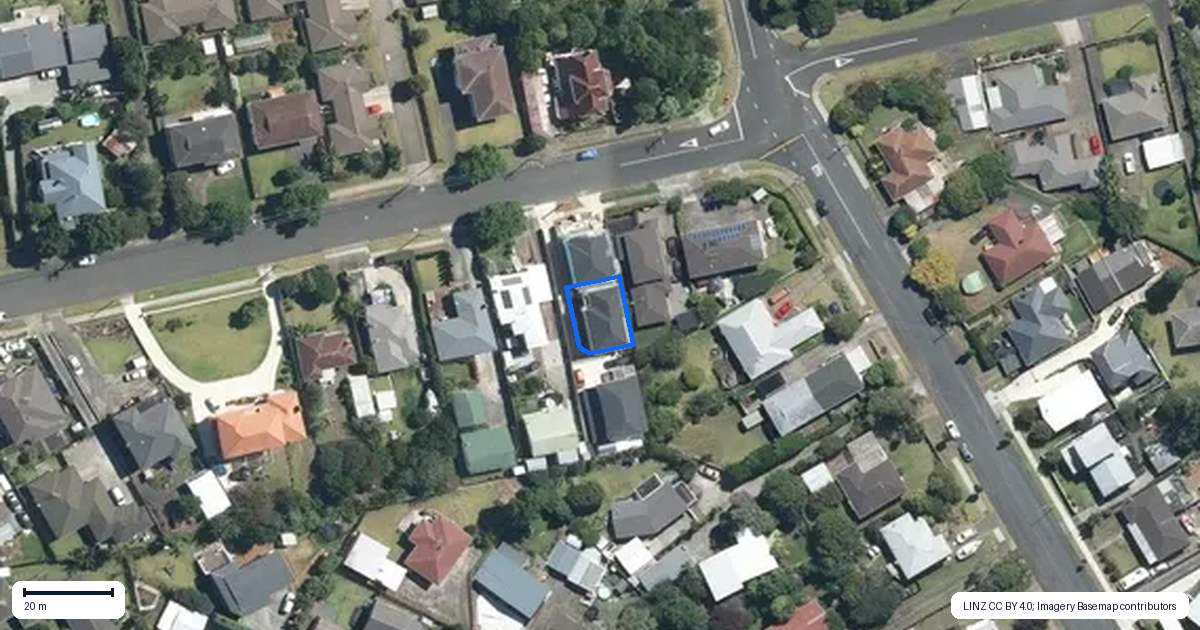 Property context map for 16B Hastie Avenue, Mangere Bridge, Auckland