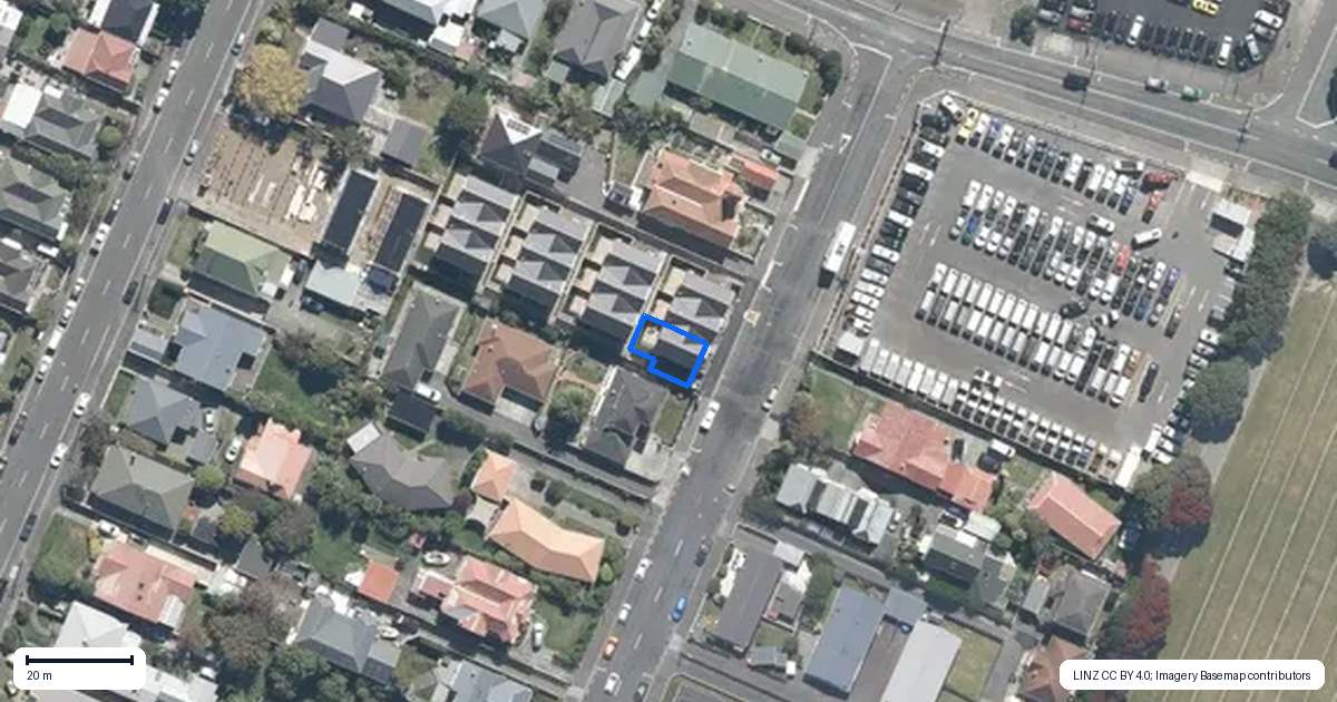 Property context map for 3/55 Britannia Street, Petone, Lower Hutt