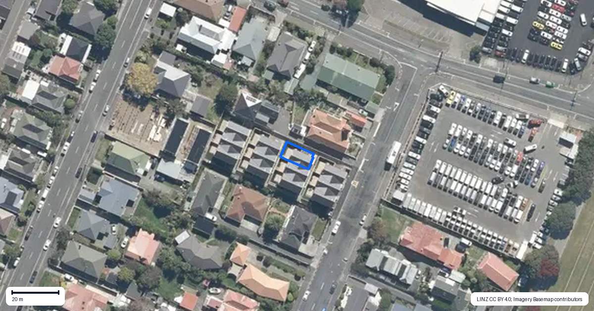 Property context map for 4/55 Britannia Street, Petone, Lower Hutt