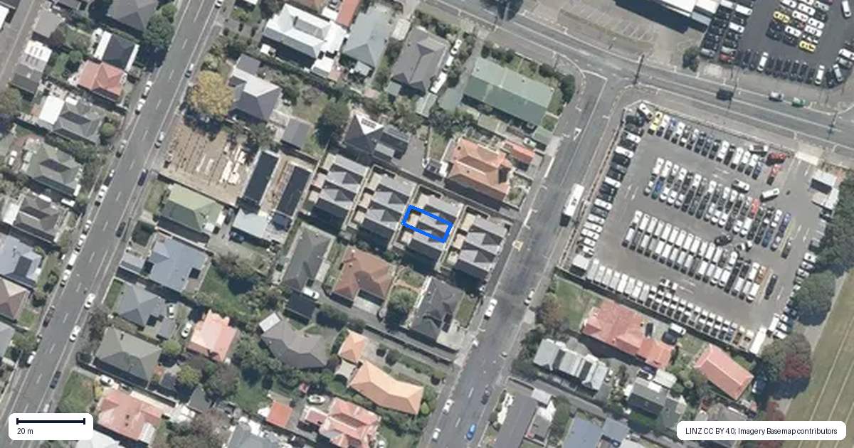 Property context map for 5/55 Britannia Street, Petone, Lower Hutt