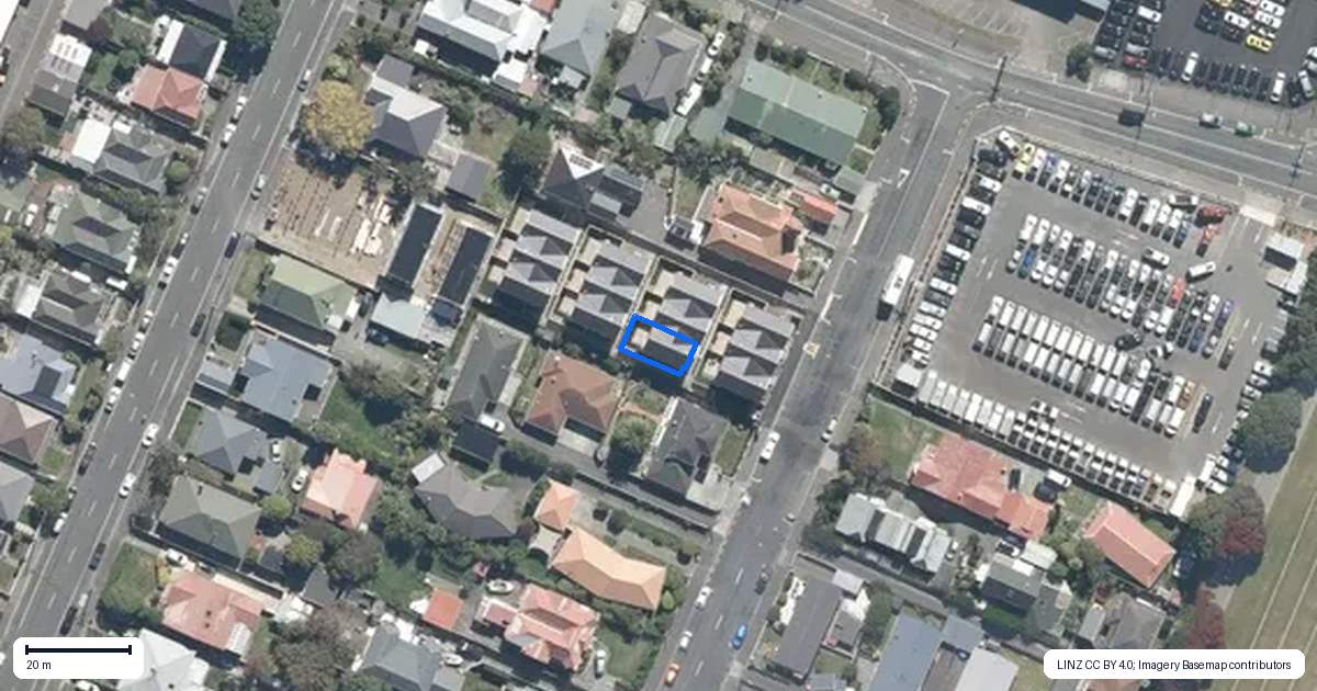 Property context map for 6/55 Britannia Street, Petone, Lower Hutt
