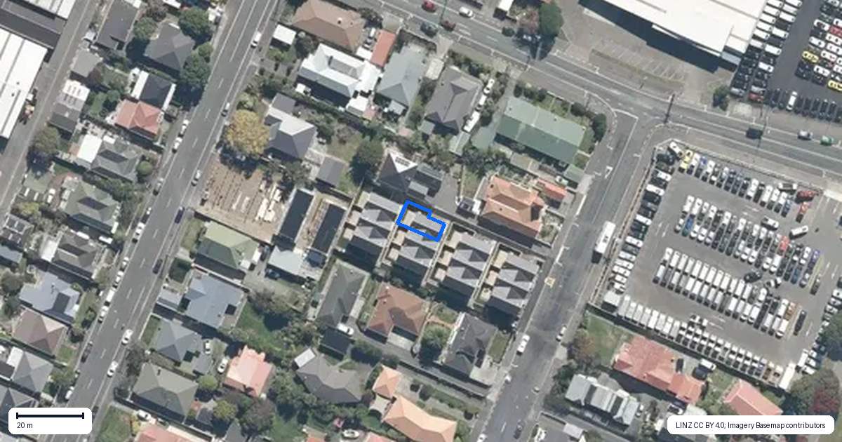 Property context map for 7/55 Britannia Street, Petone, Lower Hutt